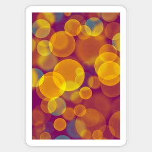 Marigold bokeh Sticker